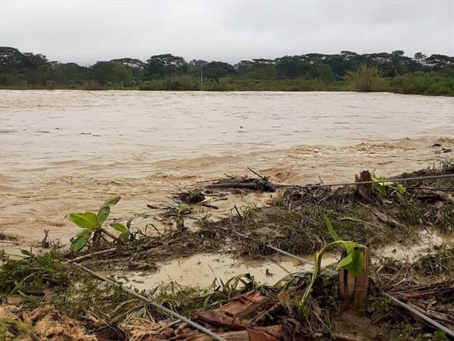 Fuertes vientos tendrían sin energía eléctrica al municipio de Valencia, Córdoba. Foto: prensa Afinia.
