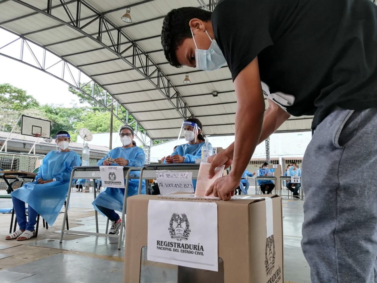 No se exigirá carné de vacunación en elecciones de Consejos Municipales de Juventud. Foto: Registraduría