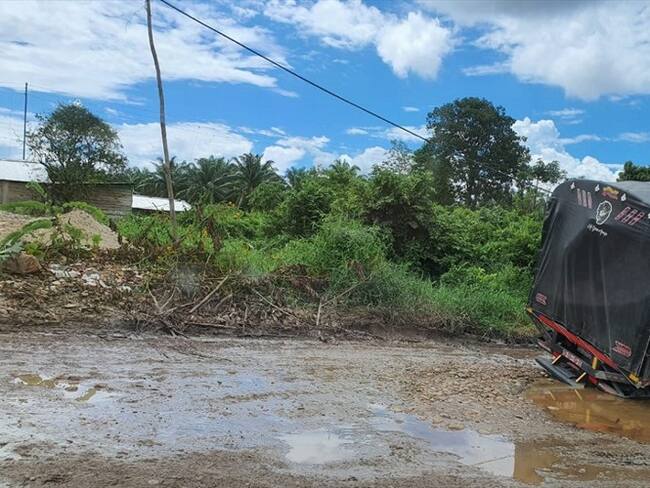 Comunidades y transportadores convocan caravana en el Catatumbo por falta de inversión . Foto: Cortesía