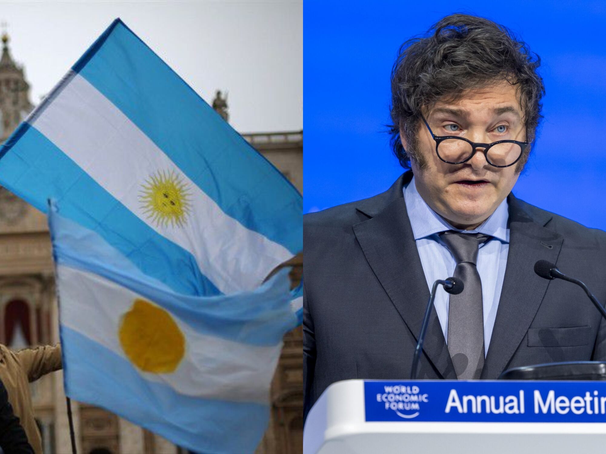 Javier Milei, presidente de Argentina. Foto: EFE.
