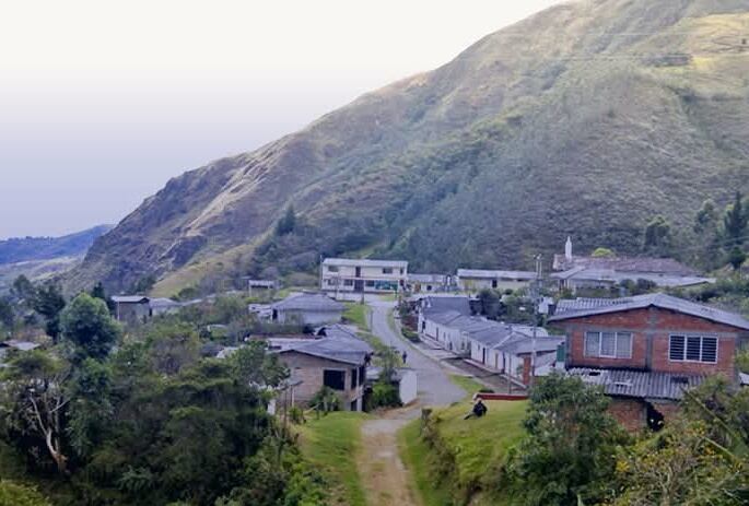 Municipio de Totoró, oriente del Cauca. Crédito: Alcaldía de Totoró.