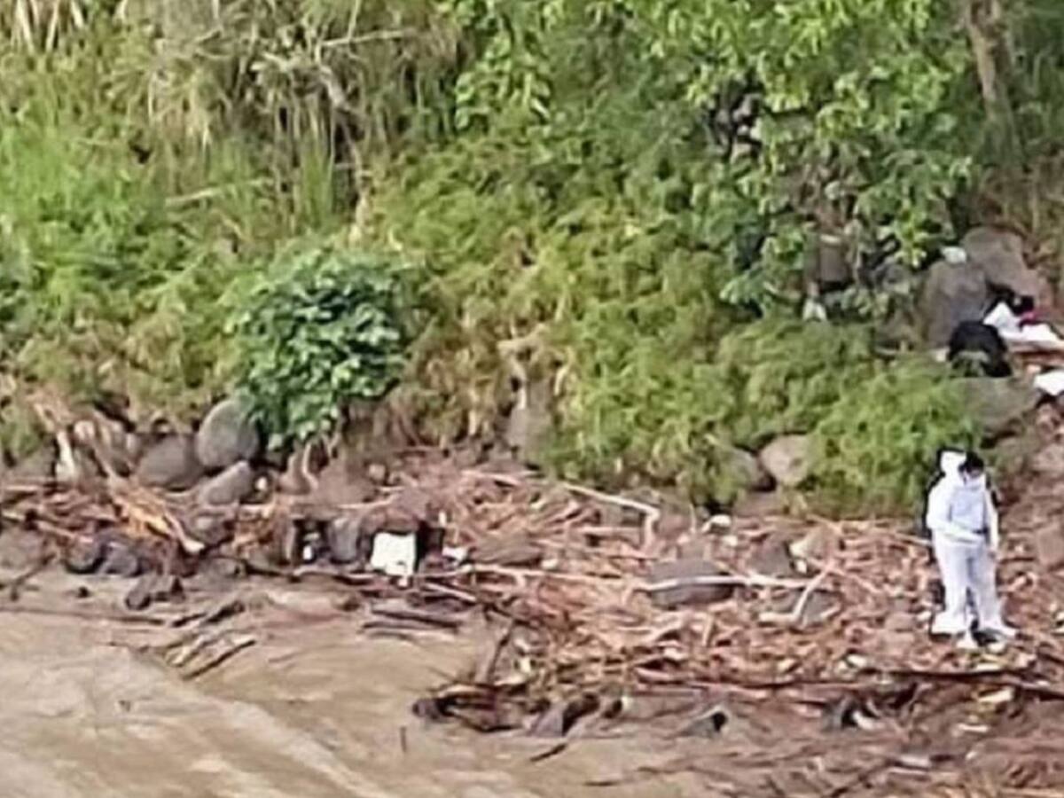 Un cuerpo sin vida, atado de pies y manos fue hallado cerca a Manizales
