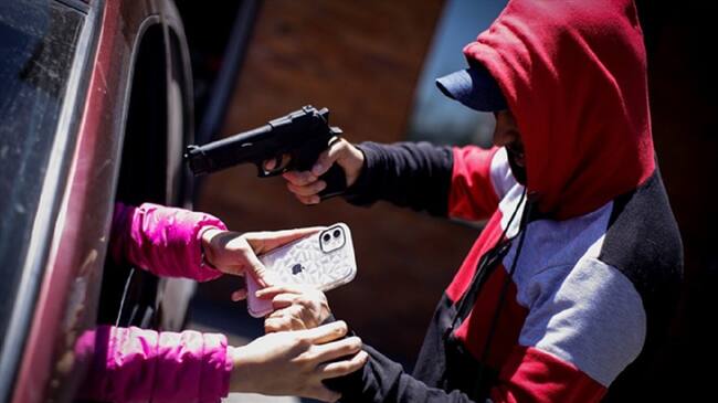 Hurtos en Bogotá y Cundinamarca . Foto: Colprensa-Diego Pineda