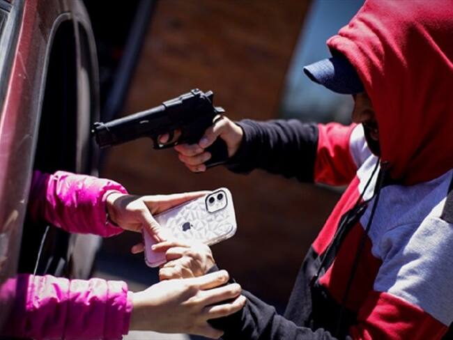 Hurtos en Bogotá y Cundinamarca . Foto: Colprensa-Diego Pineda