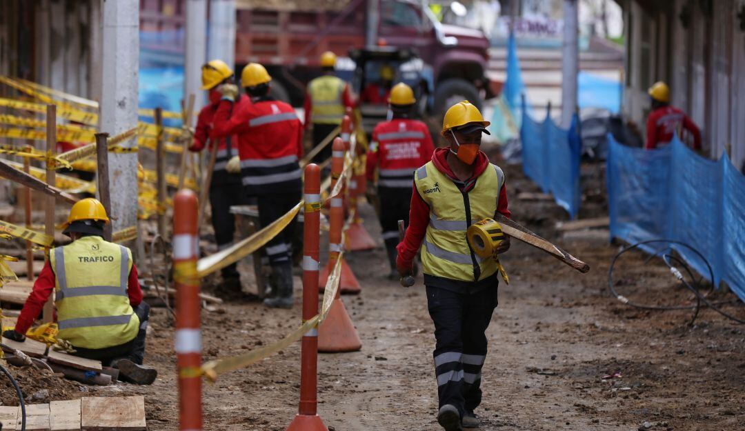 Obras en Bogotá, imagen de referencia. Foto: Colprensa.