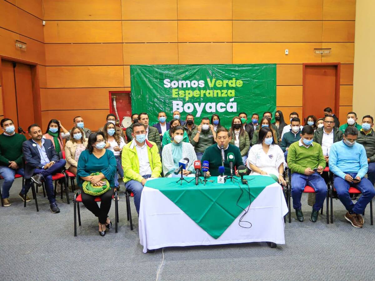 Carlos Amaya dice que si pierde la consulta Verde Esperanza irá por Gobernación de Boyacá
