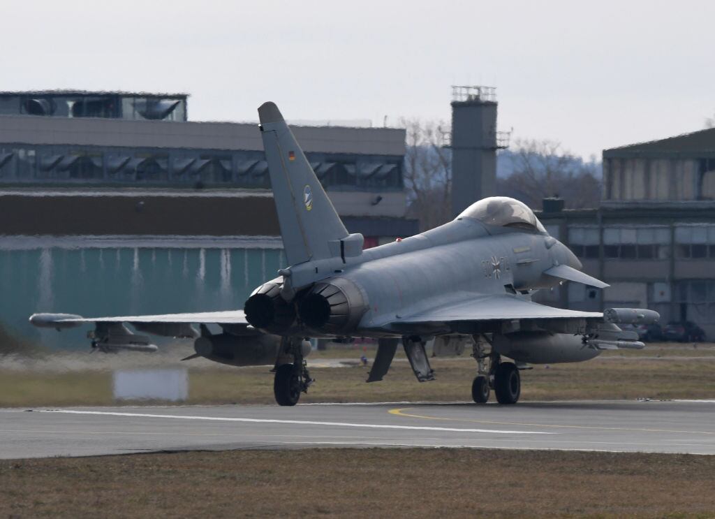 Caza Eurofighter  (Photo by Felix Hörhager/picture alliance via Getty Images)