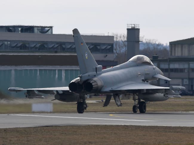 Caza Eurofighter  (Photo by Felix Hörhager/picture alliance via Getty Images)