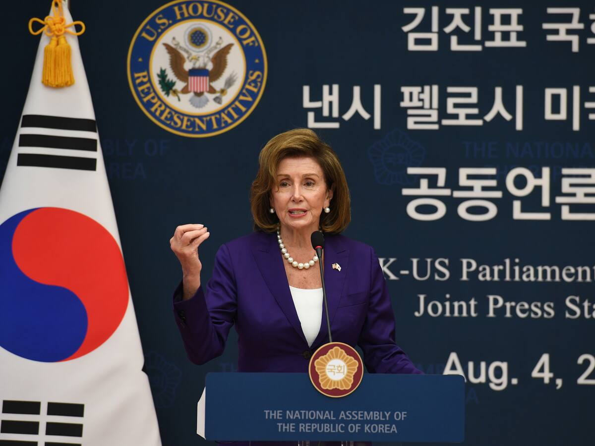 Pelosi reafirmó en Seúl el compromiso de EE.UU. con la desnuclearización de Pionyang
