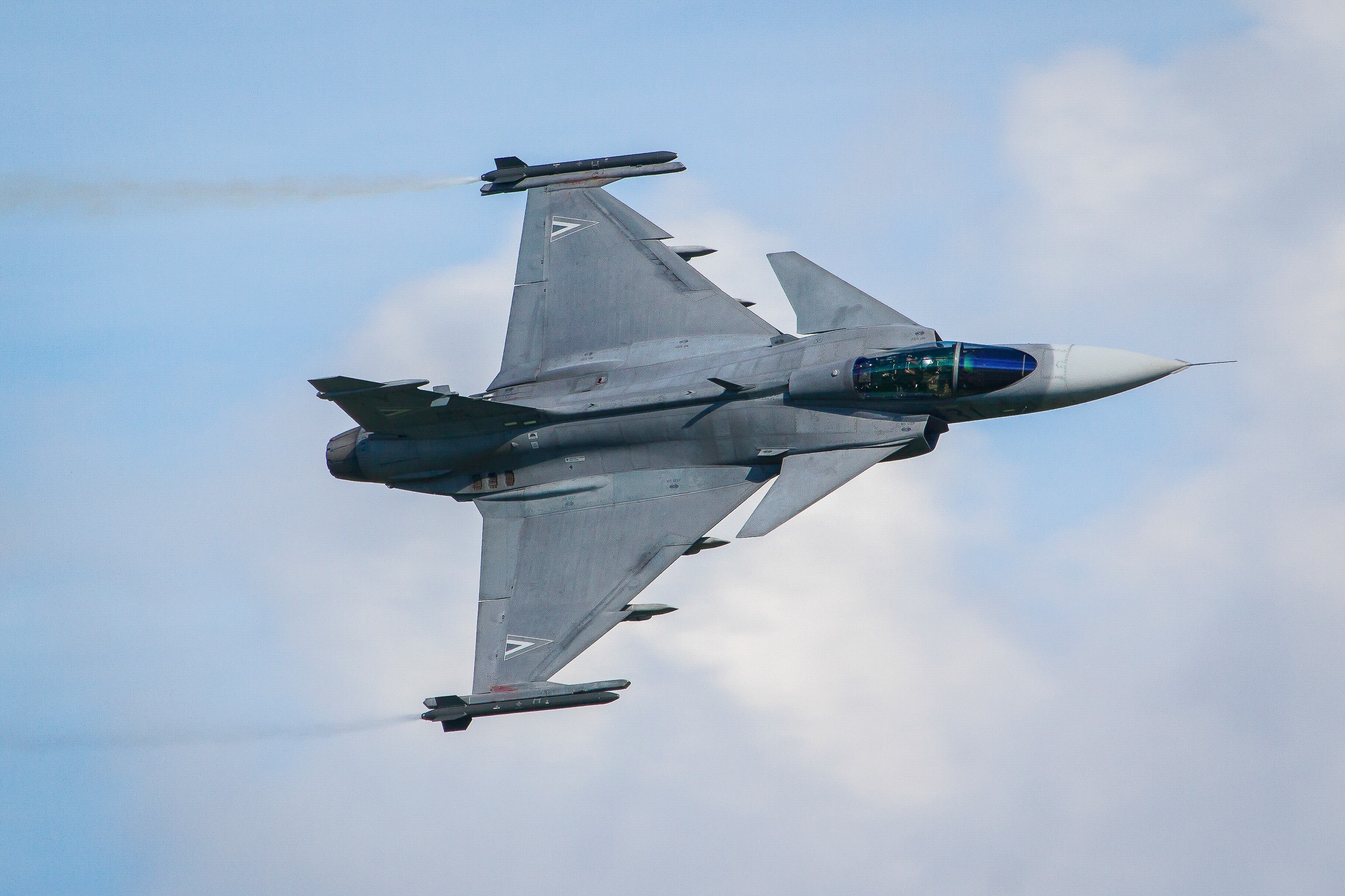 Avión Gripen. Foto: Getty Images