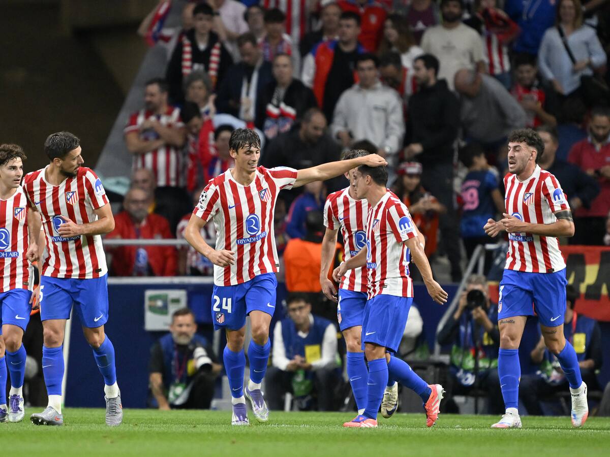 Atlético de Madrid, con gol de Julián Álvarez, goleó 5-1 al Eintracht Frankfurt por Champions League