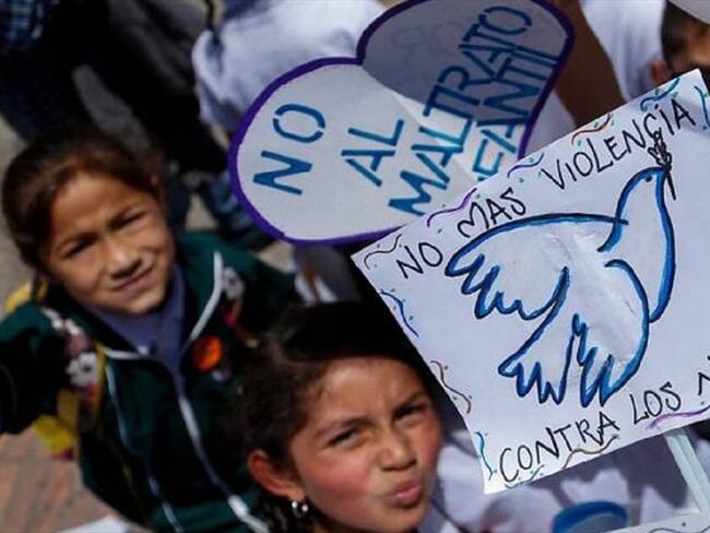 Rechazo a niños abusados. Foto: Colprensa