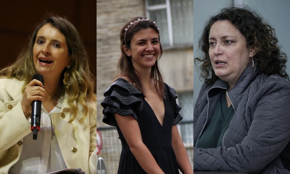 Matoneo a mujeres en política. Los insultos que enfrentan A. Lozano, Paloma Valencia y Susana Boreal. Fotos: Colprensa