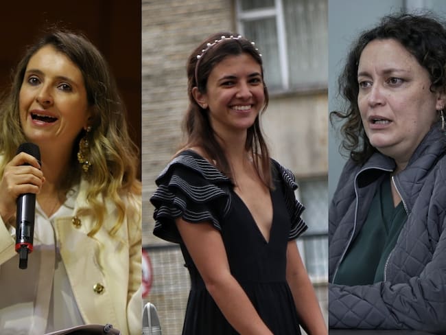 Matoneo a mujeres en política. Los insultos que enfrentan A. Lozano, Paloma Valencia y Susana Boreal. Fotos: Colprensa