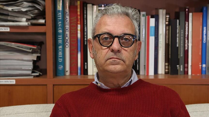 Ezio Gavazzeni, escritor italiano. FOTO:  Michele Luigi Edoardo Novaga/AA