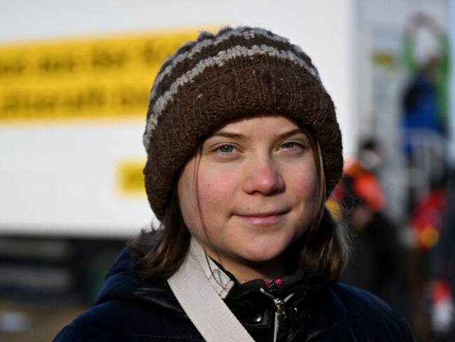Swedish climate activist Greta Thunberg (Photo by INA FASSBENDER/AFP via Getty Images)