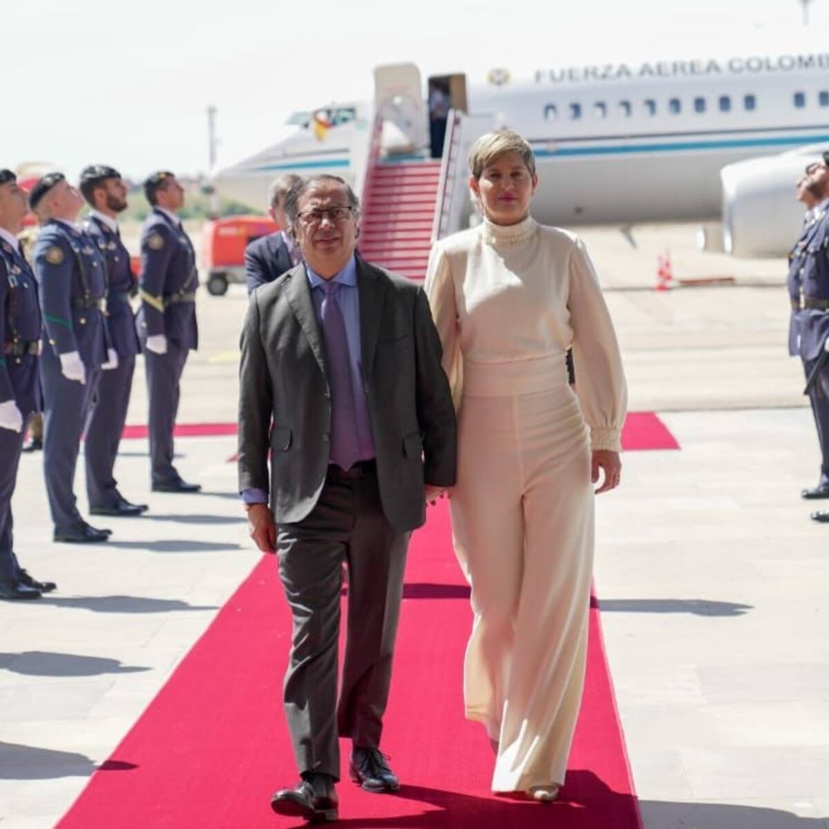 Gustavo Petro llegó a España para la visita de Estado: estos son los temas de la agenda