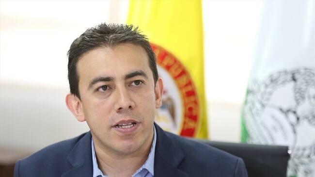 El Registrador Nacional, Alexander Vega dio detalles sobre la reforma electoral que se tramitará en el Congreso de la República.. Foto: Colprensa