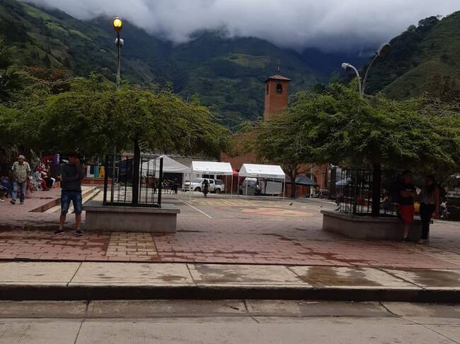 En Argelia Cauca en los últimos tres años se registraron más de 13 mil desplazados por el conflicto armado. Crédito: Colprensa.