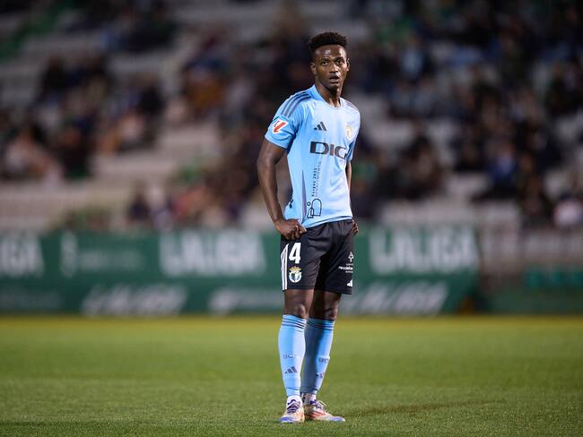 Anderson Arroyo en un encuentro con el Burgos CF. FOTO: Bruno Penas/Quality Sport Images/Getty Images