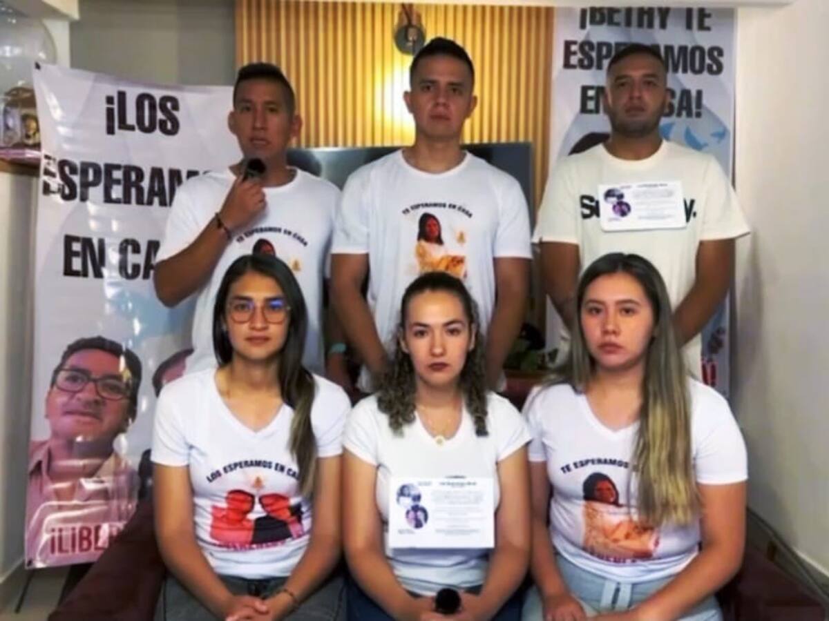 Cauca: familias de secuestrados piden cese de acciones militares para facilitar liberación
