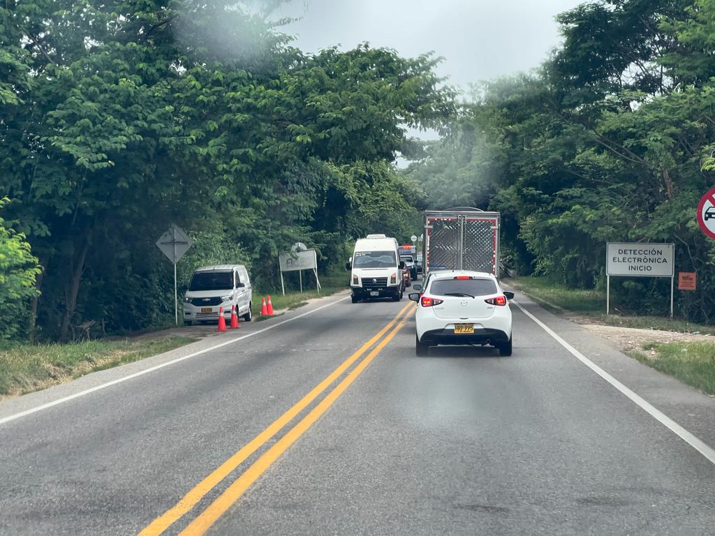 Zona de detección electrónica/ Gobernación del Magdalena