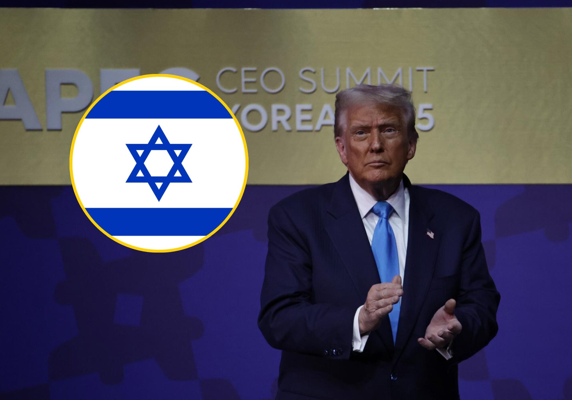 Donald Trump afirmó que Israel “debería responder” a lo que considera violaciones del alto el fuego. Foto: EFE.