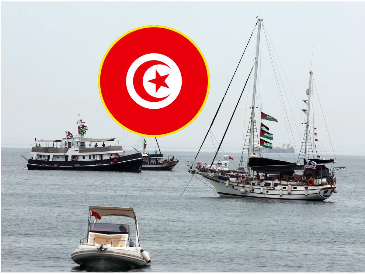 Las autoridades tunecinas desmintieron el ataque con dron de la Flotilla Sumud rumbo a Gaza