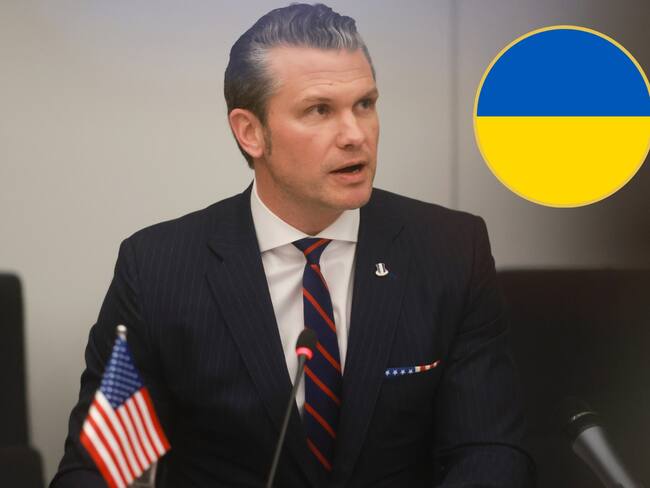 Secretario de Defensa de EE.UU., Pete Hegseth. FOTO: EFE/EPA/OLIVIER HOSLET