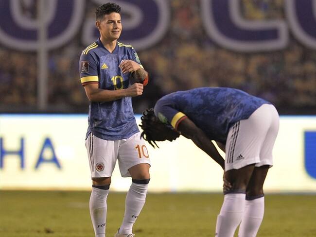 La Selección Colombia cae varias posiciones en el ranking Fifa. Foto: Getty Images