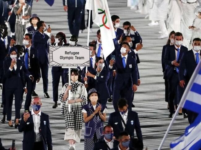Equipo de refugiados de Tokio 2020. Foto: Getty Images