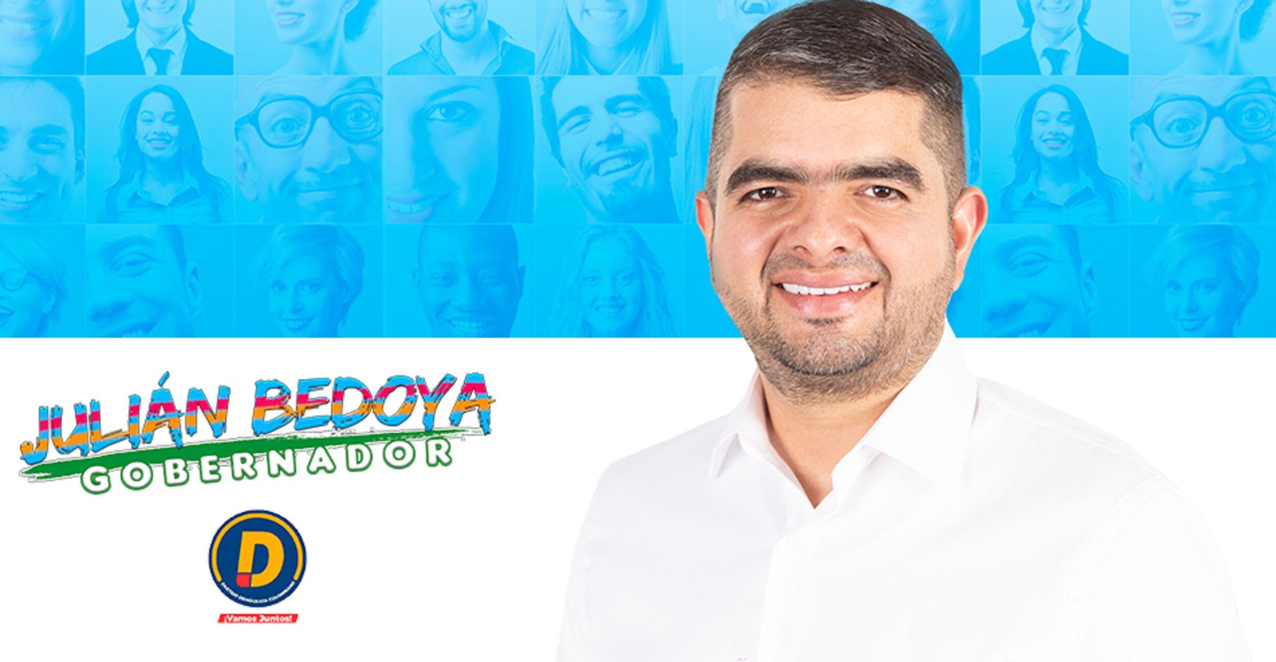 Julián Bedoya, candidato a la Gobernación de Antioquia 
