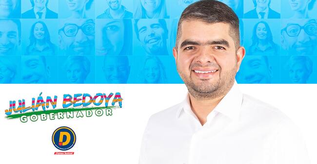 Julián Bedoya, candidato a la Gobernación de Antioquia