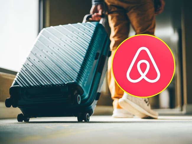 Imagen de referencia de viaje y Airbnb. Fotos: Getty Images / X @Airbnb
