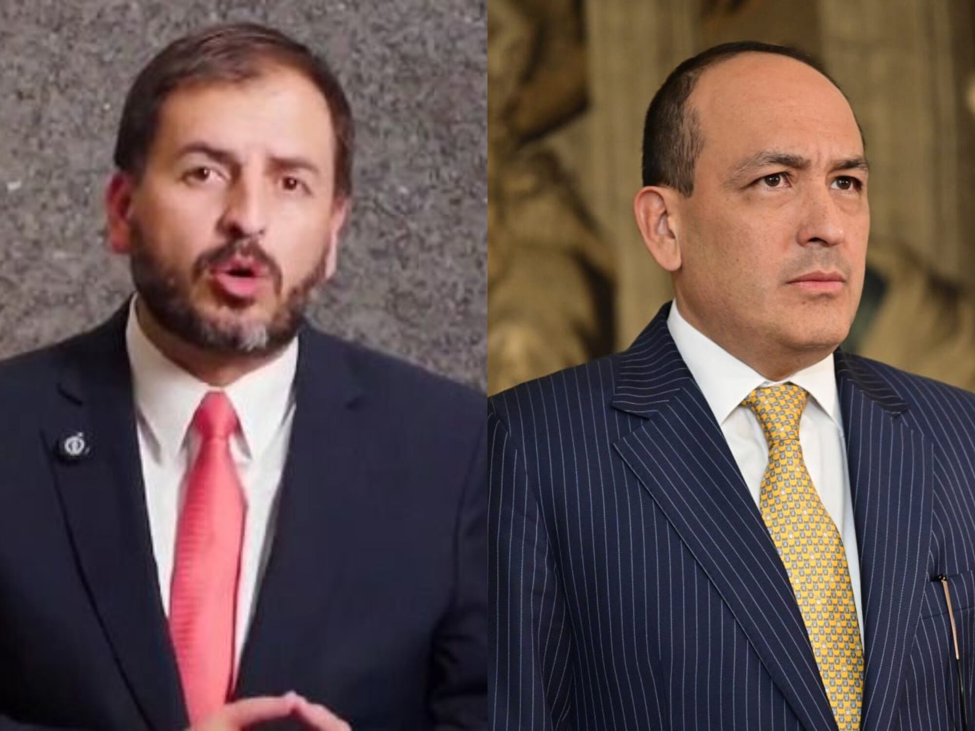 Andrés Forero y Vladimir Fernández. Fotos: Captura de pantalla y suministrada.