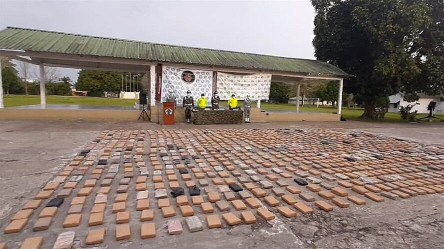 La operación se llevó a cabo en la zona conocida como Palmeras, en el municipio de Leticia, departamento de Amazonas. Foto: Cortesía Ejército Nacional