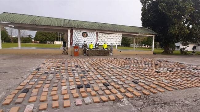 La operación se llevó a cabo en la zona conocida como Palmeras, en el municipio de Leticia, departamento de Amazonas. Foto: Cortesía Ejército Nacional
