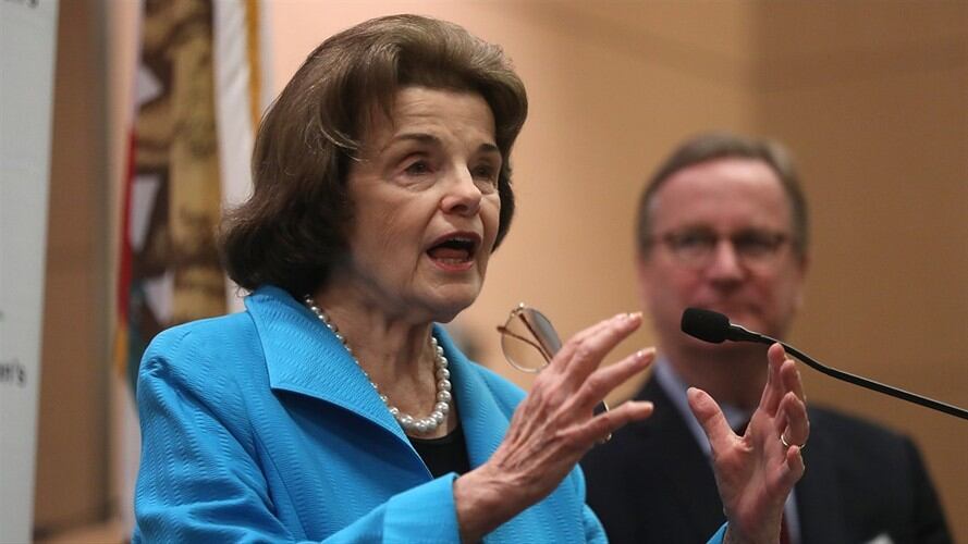 La senadora demócrata Dianne Feinstein. Foto: Getty Images