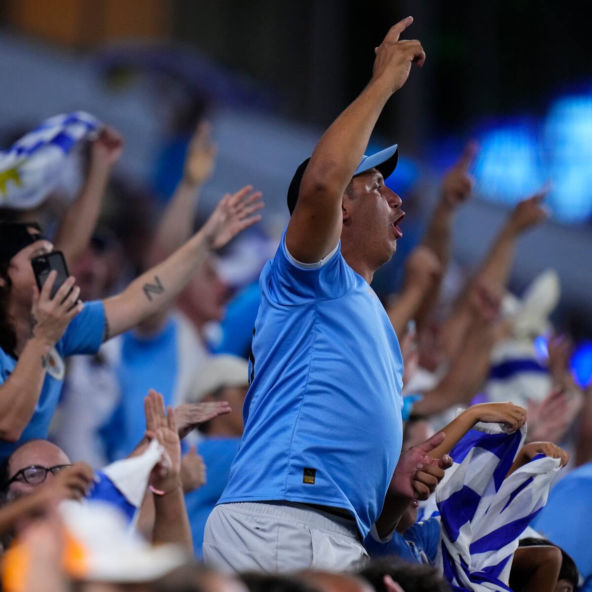En fotos: reviva las mejores imágenes del luchado triunfo de Uruguay 3-1 ante Panamá