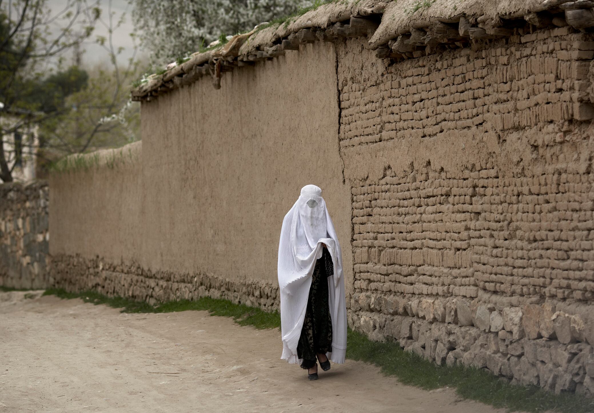Mujer afgana imagen de referencia. Foto: Getty Images.