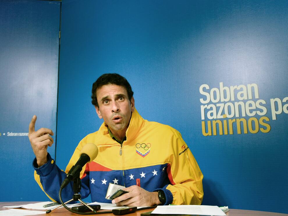 Capriles Henrique Capriles dijo que ganó “la abstención” y promete hacer una ...