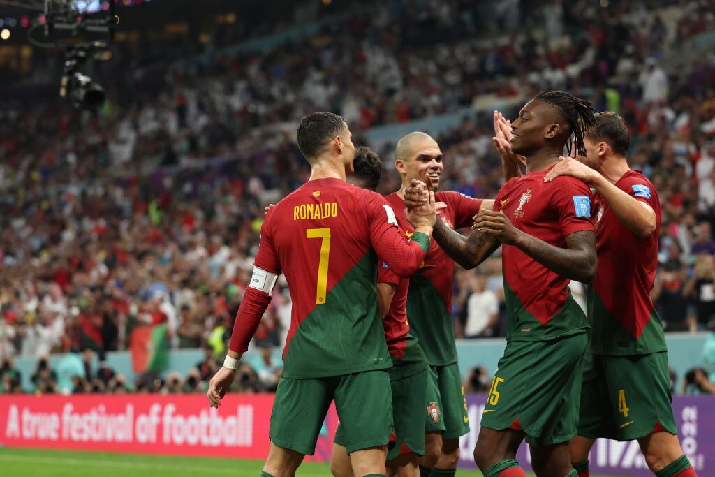 Portugal vs Suiza, octavos de final Mundial de Qatar 2022. Foto: Matthew Ashton - AMA/Getty Images