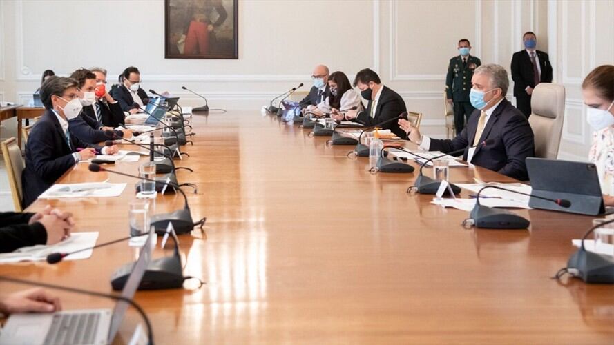 Gobierno financiará la segunda línea del Metro de Bogotá. Foto: Cortesía Presidencia