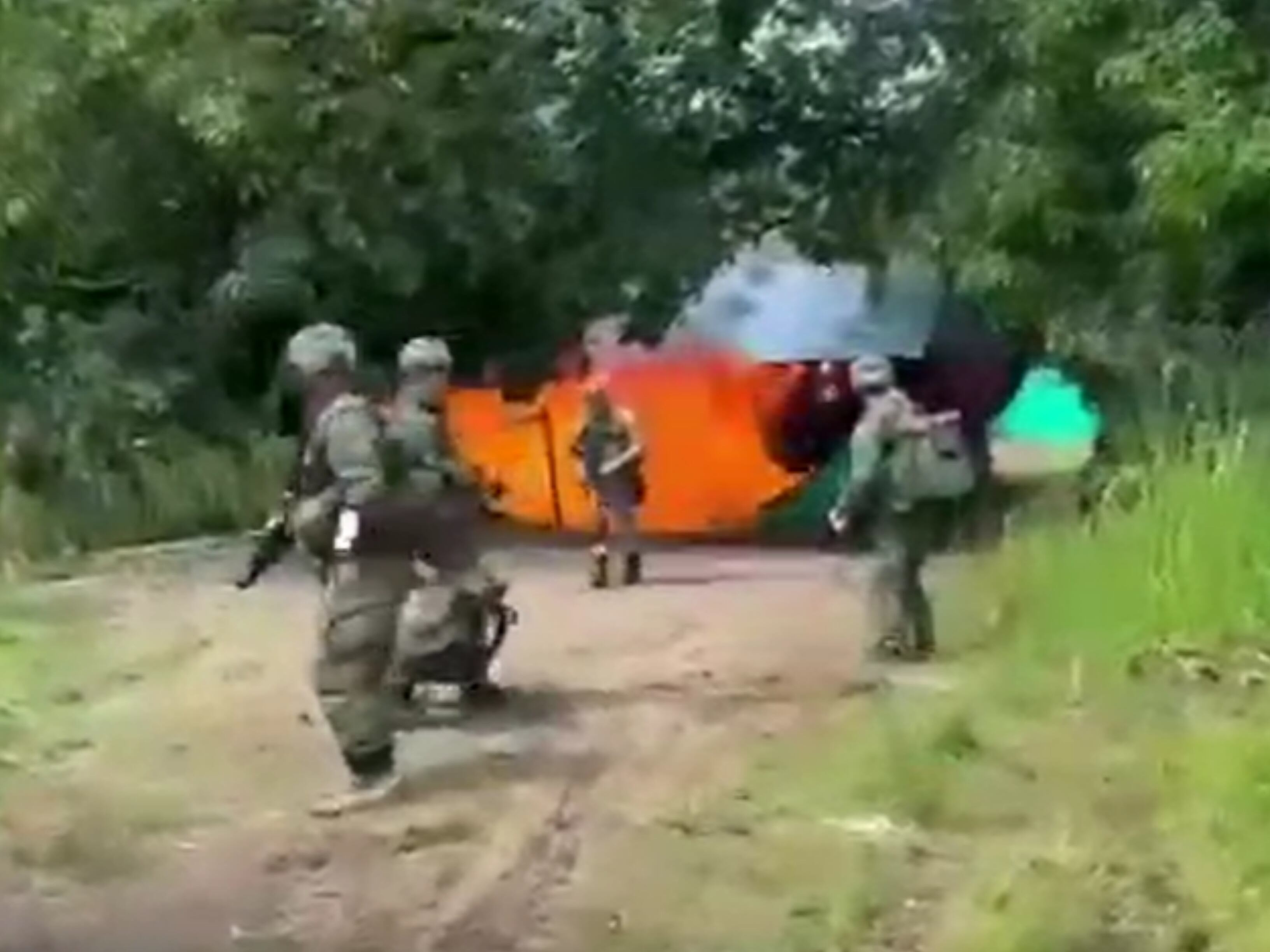 Foto: Captura de video Policía Nacional