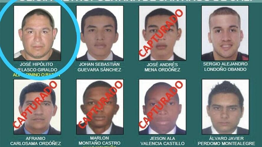 Según las autoridades, la víctima hacía parte del cartel de los más buscados en Cali. Foto: Policía Nacional