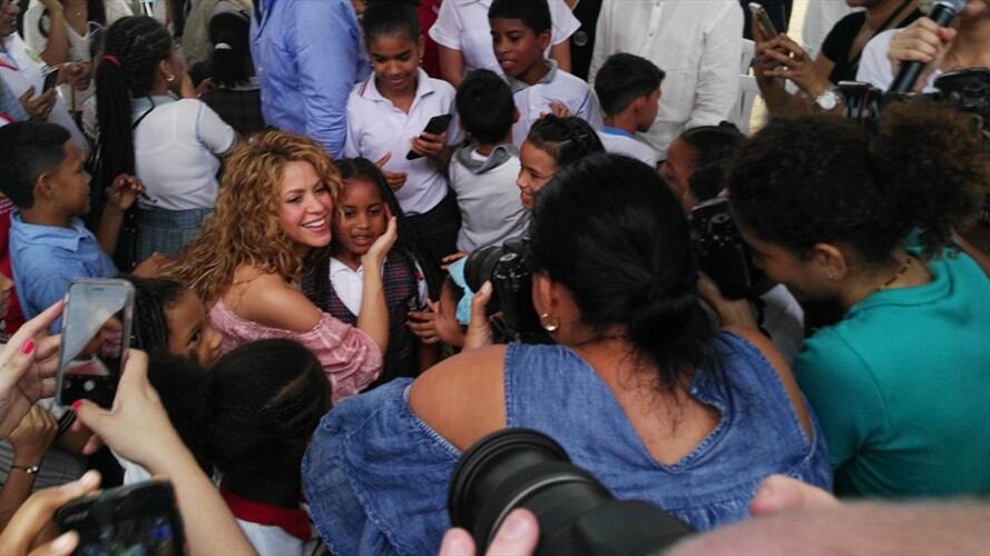 Shakira, cantante colombiana. Foto: La Wcon Julio Sánchez Cristo