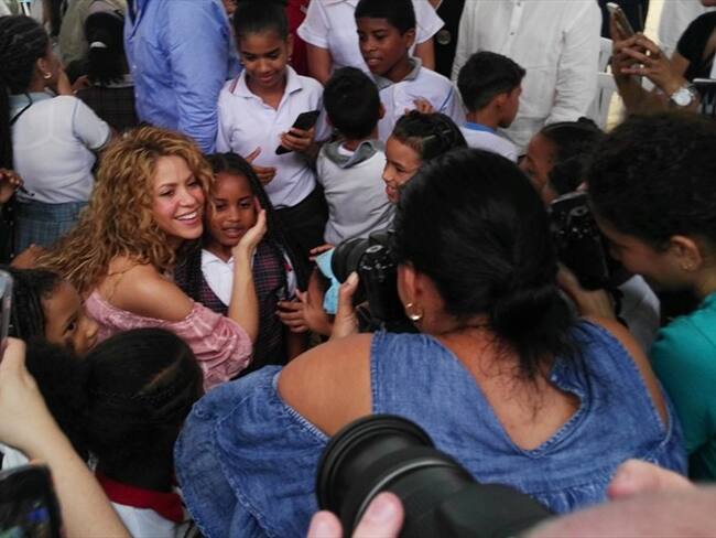 Shakira, cantante colombiana. Foto: La Wcon Julio Sánchez Cristo