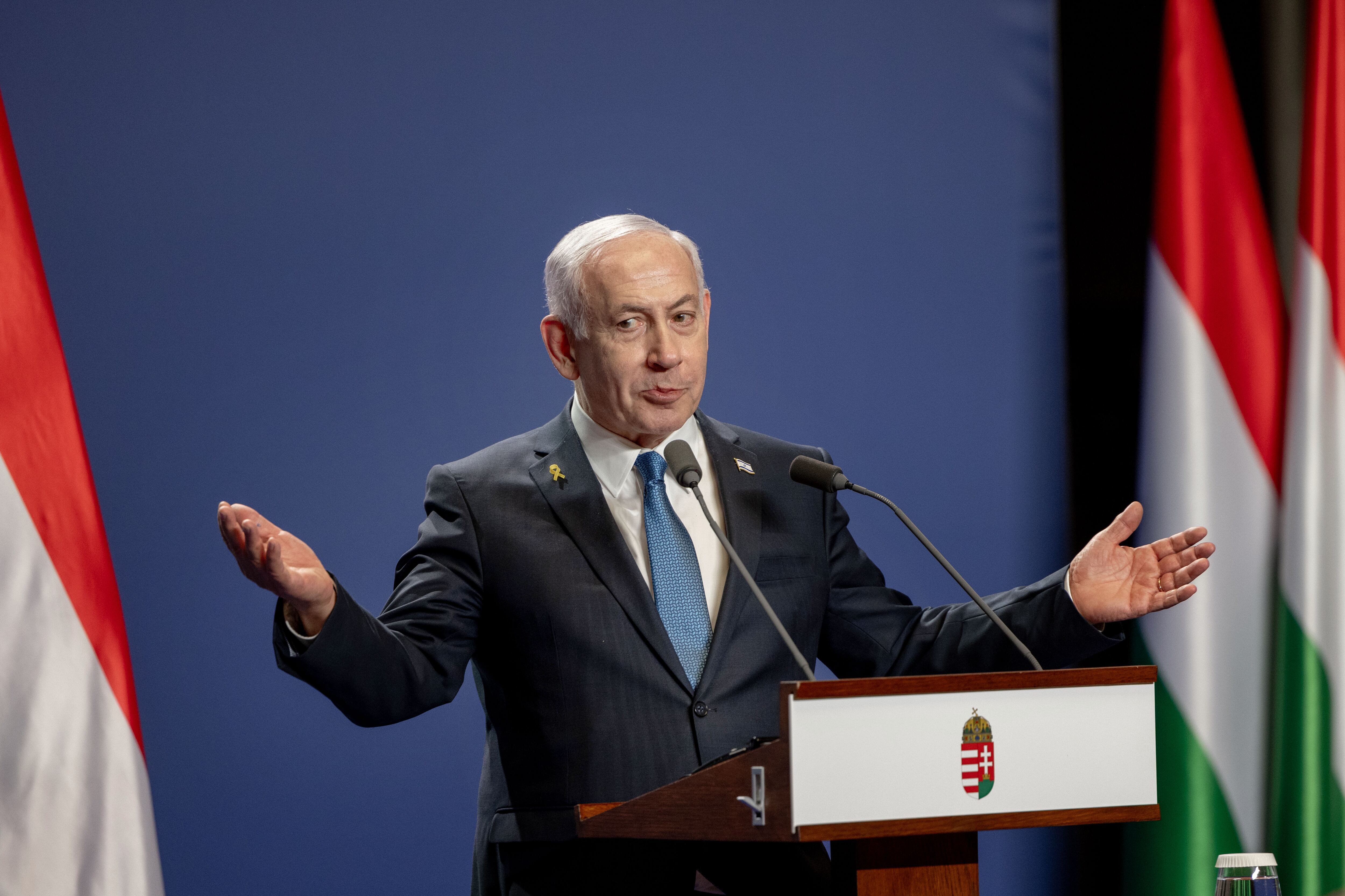 Primer ministro israelí, Benjamín Netanyahu. FOTO: Janos Kummer/Getty Images