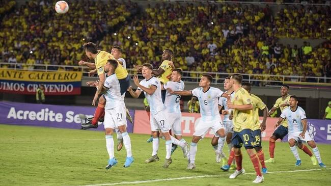 Arturo Reyes, tranquilo tras derrota contra Argentina. Foto: Colprensa