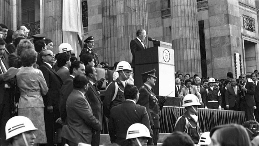 Belisario Betancur. Foto: Colprensa